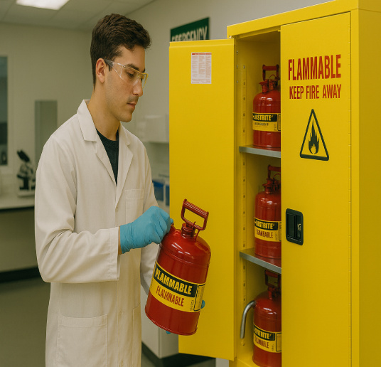 Lab Safety Cabinets Applications