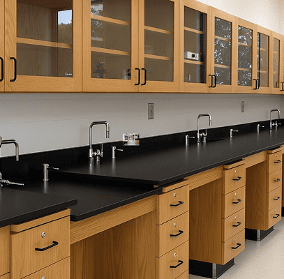 Wood Lab Cabinets & Casework